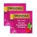 Twinings - Assortiment D couverte Fruit et Exotique - Th Vert Saveur Framboise Passion - 40 Sachets - D guster Chaud ou Froid Framboise Passion - 40 Sachets