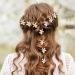 10 Pcs Mini Pearl Flower Hair Clips - Alligator Hair Pins Barrettes for Girls & Women - Buy Online on GoSupps.com