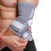 Neotech Care Elbow Brace Support Sleeve - Elastic & Breathable Fabric - Adjustable Compression Strap/Band - For Men Women Right or Left Arm - Gray Colour (Size M 1 Unit) M 1