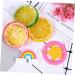 Cabilock 50pcs Orange Realistic Limes Slice Candy Decorations Wedding Decoration Inflatable Toy Fragrance Oil Lamp Candy Resin Charms Diy Ornaments Supplies Coffee Decor Lemon Slices Fruit Yellow 5X0.9cm - Buy Online on GoSupps.com