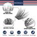 WONSIS DIY Eyelash Extension Clusters - 120 Mini Lightweight Individual Lashes for Natural, Wispy Look - C Curl False Eyelashes for Home Use - Reusable and Fluffy - 12mm - Buy Online on GoSupps.com