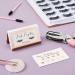 300 Pack Pink Lash Loyalty Cards with Heart Hole Puncher - Ideal for Small Business Eyelash Extension Rewards - Buy Online on GoSupps.com