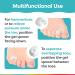 ZenToes Small Toe Spacers - Pain Relief Gel Splint for Bunionette Hammer Toe & Curled Toes - 4 Count White - Buy Online on GoSupps.com