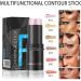 Matte Cream Blush Stick Highlighter Contour Stick, Full Coverage Long-lasting Formula for Cheeks, Lips, and Eyeshadow - 1.00g (Pack of 1) - Buy Online on GoSupps.com
