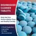 Buy Eco-Friendly Dishwasher Cleaner Tablets (90 Counts) - Minty Fresh Scent Deep Clean 360 Plastic-Free Long-Lasting - Buy Online on GoSupps.com