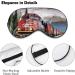 Sleep Eye Masks Train and Mountain Sleep Eye Mask & Blindfold with Elastic Strap/Headband for Women Men Sleep Travel Nap - Buy Online on GoSupps.com