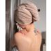 Invisibobble Cozywrap Haarturban Set - Soft Taupe Towel Turban for Hair Care & Wellness | 1 Piece - Buy Online on GoSupps.com