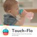 Nuby 3 Piece No-Spill Easy Grip Cup with Soft Flex Spout Clik It Lock Feature Boy 10 Ounce (Pack of 3) - Buy Online on GoSupps.com