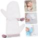 minkissy 2 Pairs Anti-eating Gloves Girl New Born Essentials for Essentials for Newborn Finger Sucking Stop Newborn Pacifiers Kids Nail Biting Mittens Nylon White Baby - Buy Online on GoSupps.com
