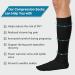 360 RELIEF - Flight Compression Socks Supports | Blood Circulation Travel Work S-M 2Pairs-Black - Buy Online on GoSupps.com