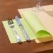 Le Napage Anise Green 40 Napkins - Tex Touch 38x38 cm FSC Cellulose Wadding - Eco-Friendly Tableware - Buy Online on GoSupps.com