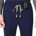 FIGS Pisco Men's Basic Scrub Pants | Structured Fit, Straight Leg, 4 Pockets | Anti-Wrinkle | Regular Medium, Navy Blue - Buy Online on GoSupps.com