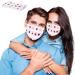 10/50PCS Valentines Day Disposable_Face_Masks Floral Designs for Adults 3 Layer Covers with Nose Wire for Women Men 003-10PCS - Buy Online on GoSupps.com