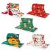 Celendi 50PC Christmas Disposable_Face_Masks for Adults 3 Ply Breathable Holiday_Masks with Designs Party Favor Paper_Masks