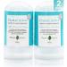 Positive Essence Crystal Deodorant Stone - Odorless - Pack of 2 - 60g
