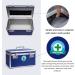 Large Capacity Combination Lock Medicine Box with Portable Storage Case - Childproof Lockbox for Medications, Cash, and Documents (BLUE) - Buy Online on GoSupps.com