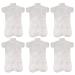 Qukaim Spa Back Mask Paper Spa Back Mask Paper 20 Sheets Disposable Soft Cotton DIY Skin Care Back Mask Sheet for Beauty Salon