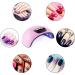 SunshineFace USB UV LED Nail Lamp 54W Faster Nail Dryer for Gel Polish Professional Carry Convenient Nail Light with 3 Timer Setting Smart Sensor Nail Art Tools for Manicure Salon Quality Gel Lamp - Buy Online on GoSupps.com