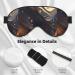 Dark Medium Unisex Adjustable Buckle Blackout Sleep Eye Mask for Travel Yoga & Office Naps - Comfort & Relaxation - Buy Online on GoSupps.com