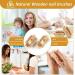 Wooden Fingernail Nail Brush - Natural Boar Sisal Bristle Cleaner for Men, Women, Kids - Buy Online on GoSupps.com