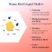 Mama Bird Liquid Prenatal Vitamin - Organic Blend with Methylated Folic Acid - Vegan & Non-GMO - Strawberry Flavor - 16 oz - Buy Online on GoSupps.com