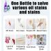 Active Enzyme Laundry Stain Remover - White Shirt Cleaner Stubborn Stains Cleaner Clothes Oil Stain Remover Active Enzyme Clothing Stain Remover (2Pcs Purple) - Buy Online on GoSupps.com