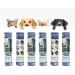 Leo Cleaning Lint Roller 6 pk Refill Total 300 Sheets for Pet's Hair Lint Removal Household Cleaning Great for Dog and Cat Hair Fit for Most Large Lint Rollers, Mega 10 in Wide Rollers 6 Packs