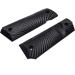 Guuun G10 Full Size 1911 Grips with Ambi Safety Cut - Black Sunburst Texture - Buy Online on GoSupps.com
