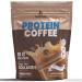 Protein Coffee with 10g of Protein with Collagen Promotes Muscle Growth Supports Energy Hot or Cold Keto Friendly 100% Robusta Coffee 15 Servings Original Blend Medium Roast