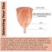Buy Premium Reusable Menstrual Cup - Soft Silicone Leak-Free Up to 12 Hours Protection - Comfortable Designs for Women (Size A) - International Shipping Available - Buy Online on GoSupps.com