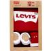 Levi's Kids Classic Batwing Infant Hat Bodysuit Bootie Set | 3pc Baby Boys 0-6 Months - LEVI'S RED - Buy Online on GoSupps.com
