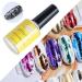 Foil Glue Gel For Foil Stickers Starry Sky Glue For Foil Sticker Nail Transfer Tips Decorations Adhesive White 15ML Nail Kits (yellow One Size) Yellow One Size - Buy Online on GoSupps.com