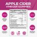 Apple Cider Vinegar Gummy Vitamins for Weight Loss & Cleanse 1000mg - Vegan, Non-GMO with Beet Root & Vitamin B12 - Apple Raspberry Flavor - 120 Gummies - Buy Online on GoSupps.com