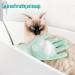 XFly Pet Grooming Gloves & Nursing Shoes for Cats - Silicone Brush Hangable Design for Bathing & Massaging Dogs & Cats (Green) - Shop Now! - Buy Online on GoSupps.com