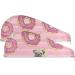 Pugs Doughnuts Hair Towel 2 Pack | Super Absorbent Quick Dry Hair Turbans for Women & Girls - Buy Online on GoSupps.com
