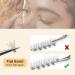 QUEWEL 10D 0.10D Curl Mix Cluster Lashes 240Pcs [8-14mm] | Soft & Natural False Eyelashes for DIY Eyelash Extensions at Home - Buy Online on GoSupps.com