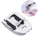 Concealed Invisible Zipper Foot Fits All Low Shank Snap-On Singer Brother Babylock Euro-Pro Janome Kenmore White Juki New Home Simplicity Elna Etc Domestic Sewing Machines 1