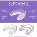 Difiney Mouth Guard - Pack of 4 (2 Sizes) - Anti-Grinding Dental Night Guard for Bruxism & TMJ - Eliminates Teeth Clenching - 100% Satisfaction - White - Buy Online on GoSupps.com