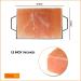 Himalite Himalayan Pink Salt Block & Metal Tray Set 12 x 8 x 1.5 - Ideal for Cooking, Grilling, Cutting, and Serving | Includes Himalayan Cooking Accessories - Buy Online on GoSupps.com