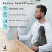 Zomaple Shoulder Surgery Pillow for Pain Relief | Soft Rotator Cuff Pillow for Comfort and Support | Healing Charcoal Grey - Buy Online on GoSupps.com