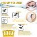 Hydrogel Eye Gel Pads - 50 Pairs for Lash Extensions | MAQIHAN | Essential Under Eye Patches for Makeup Artists & Beauty Professionals - Buy Online on GoSupps.com