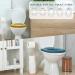 Soft Washable Toilet Seat Cover Pads - 8 Pieces, Elongated, Stretchable, Easy Installation - Bathroom Decorations in 8 Colors - Buy Online on GoSupps.com