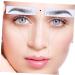 Housoutil 4pcs Eyebrow Stickers Eyebrow Peel off Makeup Gadgets Artificial Eyebrow 6d Makeup Tools Make up - Buy Online on GoSupps.com