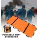 Portable Emergency Rescue Stretcher 8 Handles Oxford Cloth Folding Soft Stretcher Patient Transfer Reinforced First Aid Stretcher for Household - Buy Online on GoSupps.com