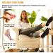 High Heel Inserts Cushion Pads - 2 Pairs for Men & Women | Stop Feet from Sliding Forward, Relieve Ball of Foot Pain | Reusable Metatarsal Pads - Clear - Buy Online on GoSupps.com