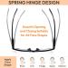 Efe Reading Glasses for Men & Women - Advantage Pack of 5 Unisex with Spring Hinges | Anti-Blue Light Ultra-Clear Vision | Multi-Colored 2.0x - Buy Online on GoSupps.com