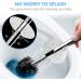 Premium Stainless Steel Toilet Brush with Durable Scrubbing Bristles - Bathroom Deep Cleaning Essential - Buy Online on GoSupps.com