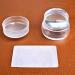Bodhi2000 Transparent Nail Stamp Set | Silicone DIY Nail Art Stamping Scraper for Perfect Manicure - International Shipping Available - Buy Online on GoSupps.com