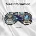 Buy Abalone Nacre Soft Sleep Eye Mask - Breathable Travel Eye Patch for Women | Relaxation & Comfort - Buy Online on GoSupps.com
