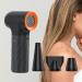 MERIGLARE Blow Dryer Portable Hair Dryer Small with 3 Nozzles Versatile Powerful Fast Drying Air Cleaner Kit for Salon Travel Outdoor - Buy Online on GoSupps.com